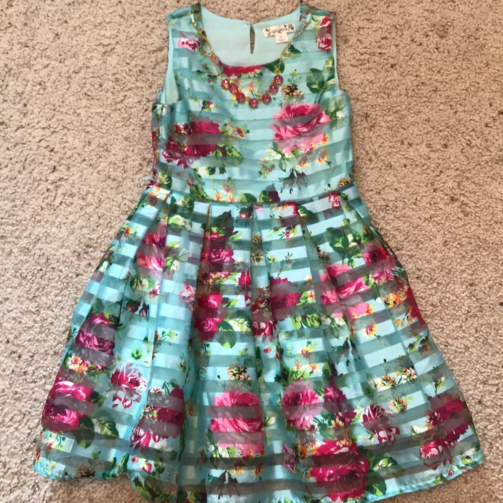 Girls Floral Dress